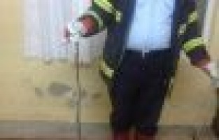 Eve giren yılan panik yaşattı