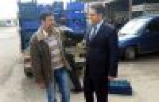 FIRAT, HAL ESNAFINI ZİYARET ETTİ