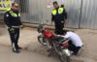 Gaziantep’te çalınan motosiklet Adıyaman’da yakalandı