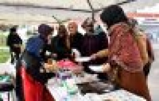Gazze için yardım kermesi düzenlendi 