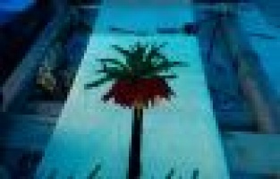 Genç kızlar ters lale motifli halı yaptı