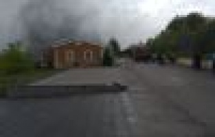 Gençlik evinde korkutan yangın