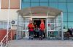 Gerger'de Devlet Hastanesi HAP tatbikatı yapıldı 