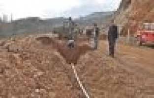 Gölbaşı Gölleri Çevresine Su Borusu Döşendi