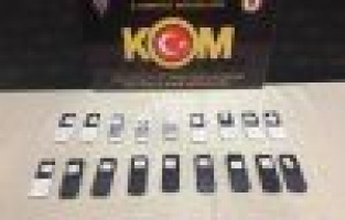 Gümrük kaçağı cep telefonu ele geçirildi