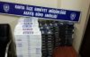 GÜMRÜK KAÇAĞI SİGARA VE ÇAY ELE GEÇİRİLDİ