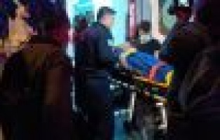 Havalandırma boşluğuna düşen kişi kurtarıldı