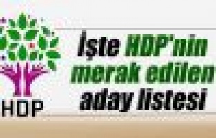HDP ADIYAMAN MİLLETVEKİLİ ADAYLARI