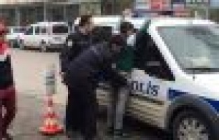 Hırsızlık Şüphelisi Kovalamaca Sonucunda Yakalandı