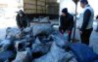 İHH Tut Temsilciliği Kömür Yardımında Bulundu