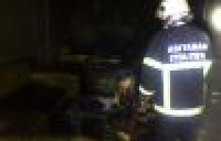 İş yerinde korkutan yangın