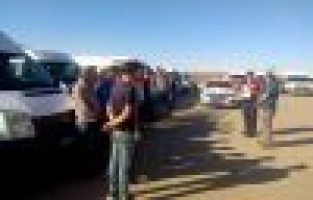 Jandarma ekipleri servis şoförlerini bilgilendirdi