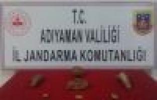 Jandarma tarihi eser ele geçirdi