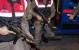 Jandarmadan kaçak avlanan avcıya suçüstü