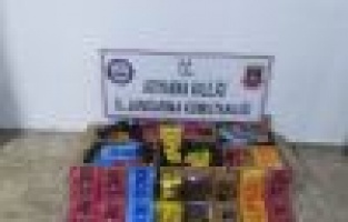 Kaçak nargile tütünü ele geçirildi