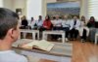 Kadın ve gençlik merkezi öğrencilerinden kapanış programı