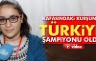 Kafasındaki kurşunla Türkiye şampiyonu oldu