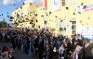 Kahta MYO’da mezuniyet sevinci