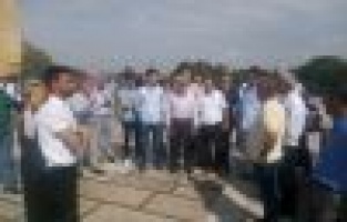 Kahta'daki şehit yakınlarına şehitlik gezisi