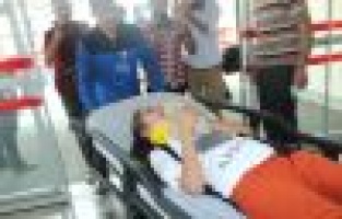 Kamyonet tarlaya uçtu: 9 yaralı