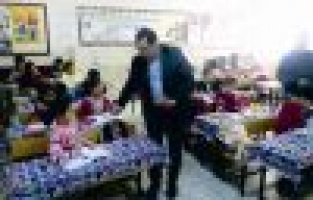 Kaymakam Kaya öğrencilerle bir araya geldi