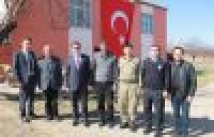 Kaymakam Sağ'dan, Şehit Ailesine Ziyaret