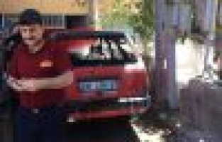 Kaynak yapılan otomobil alev aldı