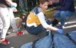 Kazada, Genç Kız Ağır Yaralandı