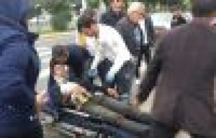 Kazada özel harekat polisi yaralandı