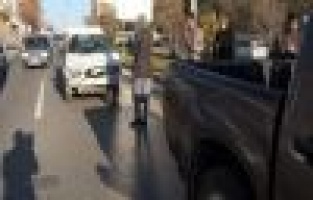 Kazayı İzlerken Kaza Yaptılar