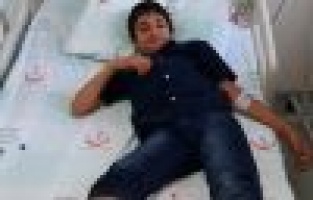 Kenenin ısırdığı çocuk tedavi altına alındı