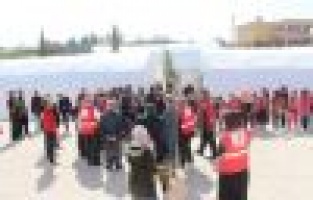 Kızılay depremzede çocukları sevindirdi