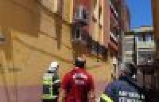 Klima motorlarında çıkan yangın korkuttu