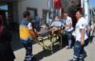 Kontrolden çıkan otomobil takla attı: 3 yaralı