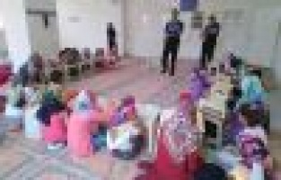 Kuran kursu öğrencilere bilgilendirmeler yapıldı