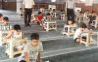  Kuran kursu öğrencileri sınava girdi