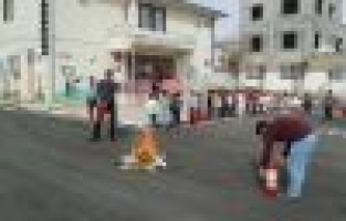 Malazgirt Anaokulunda yangın ve deprem tatbikatı yapıldı