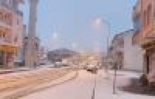 Mart ayında lapa lapa kar yağdı