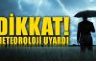 Meteorolojiden kuvvetli yağış ve rüzgar uyarısı