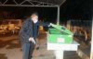 Mezarlıkta korkutan kadın çığlığı  