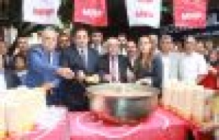 MHP’den 3 bin kişilik aşure dağıtımı