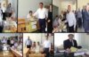 MİLLETVEKİLİ ADAYLARI OYLARINI KULLANDI