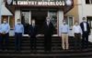 Milletvekili Aydın, Müdür Ergüder’i ziyaret etti