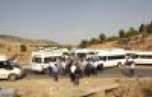 Minibüsçülerden eylem 