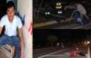 MOTOSİKLET AĞACI PARÇALAYIP GEÇTİ: 1 ÖLÜ