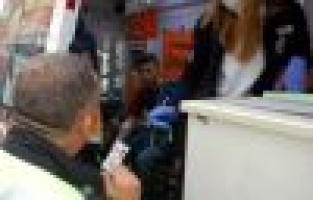 Motosiklet Devrildi: 1 Yaralı