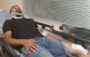 Motosiklet ile polis aracı çarpıştı: 1 Yaralı 