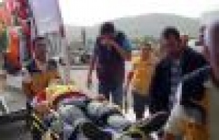 Motosiklet Takla Attı: 2 Yaralı