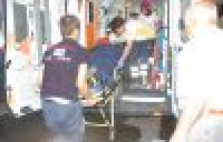 Motosikletin Çarptığı Yaya Yaralandı