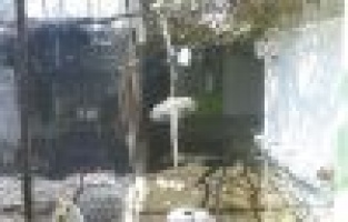 Mutfak tüpü bomba gibi patladı